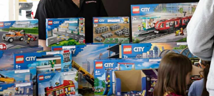 A collection of LEGO set for sale